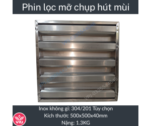 Phin lọc chụp hút mùi