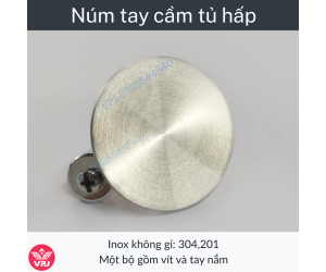 Núm nắp nồi, tay cầm tủ hấp