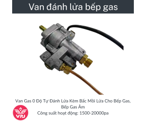 Van bếp gas 0 độ cho bếp công nghiệp