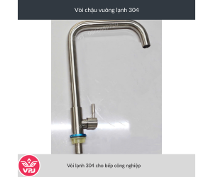Vòi nước inox 304, dùng cho bếp và chậu rửa công nghiệp